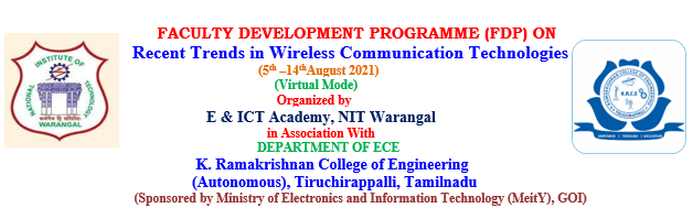 Online FDP on Recent Trends in Wireless Communication Technologies 2021